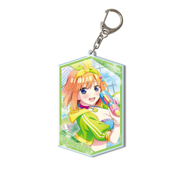 License Agent The Quintessential Quintuplets * Big Acrylic Keychain Ver.2 Design 04 (Yotsuba Nakano) รูปภาพ 1