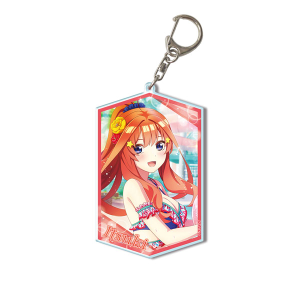 License Agent The Quintessential Quintuplets * Big Acrylic Keychain Ver.2 Design 05 (Itsuki Nakano)