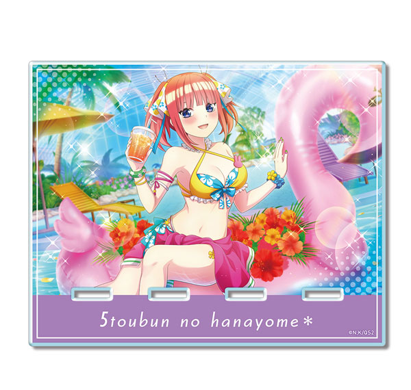 License Agent The Quintessential Quintuplets * Acrylic Smartphone Stand Ver.2 Design 02 (Nino Nakano) รูปภาพ 1