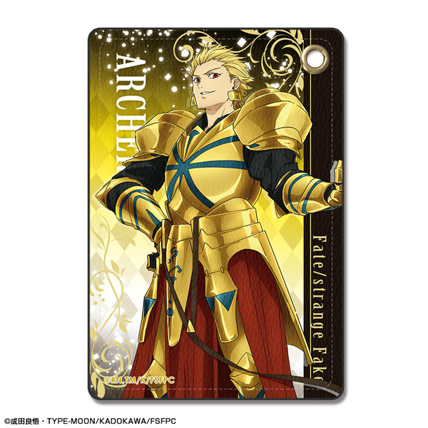 License Agent Fate/strange Fake Leather Pass Case Design 04 (Archer) Bild 1