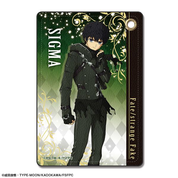 License Agent Fate/strange Fake Leather Pass Case Design 07 (Sigma) รูปภาพ 1