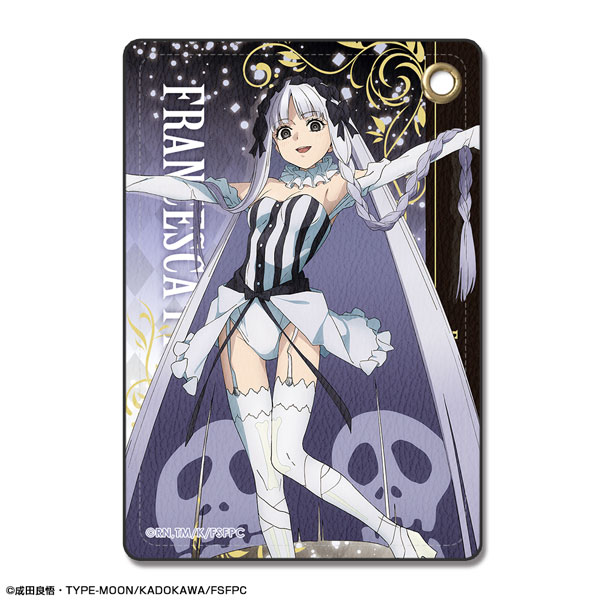 License Agent Fate/strange Fake Leather Pass Case Design 08 (Francesca Prelati) รูปภาพ 1