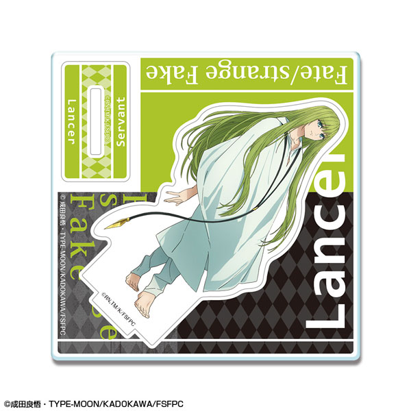 License Agent Fate/strange Fake Acrylic Stand Little Design 05 (Lancer) gambar 1