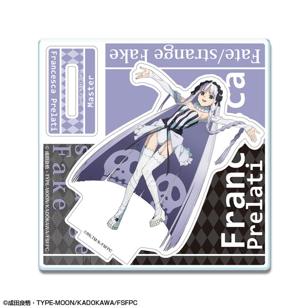 License Agent Fate/strange Fake Acrylic Stand Little Design 08 (Francesca Prelati) 圖片 1