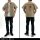 COSPA EVANGELION NERV Work Shirt /SAND KHAKI-L imagen 5