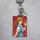 COSPA EVANGELION New Illustration Asuka Langley Shikinami Pass Case (w/Swivel Snap Hook) School Uniform Ver. imagen 2