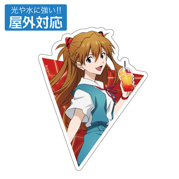 COSPA EVANGELION New Illustration Asuka Langley Shikinami Outdoor Compatible Sticker School Uniform Ver. 图片 1