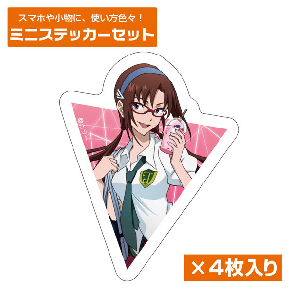 COSPA EVANGELION New Illustration Mari Makinami IllustriousMini Sticker Set School Uniform Ver.