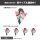 COSPA EVANGELION New Illustration Mari Makinami IllustriousMini Sticker Set School Uniform Ver. imagen 4