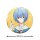 COSPA EVANGELION New Illustration Rei Ayanami 65mm Tin Badge School Uniform Ver. imagen 2