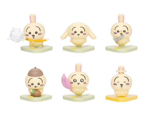 Gray Parka Service Chiikawa GPSBOX All Usagi Figure 6Pack BOX imagen 1