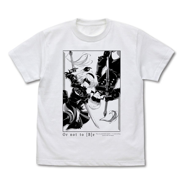 COSPA NieR:Automata Ver1.1a 2B/9S T-shirt /WHITE-L