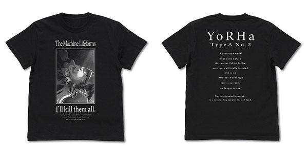 COSPA NieR:Automata Ver1.1a A2 T-shirt /BLACK-XL Bild 1
