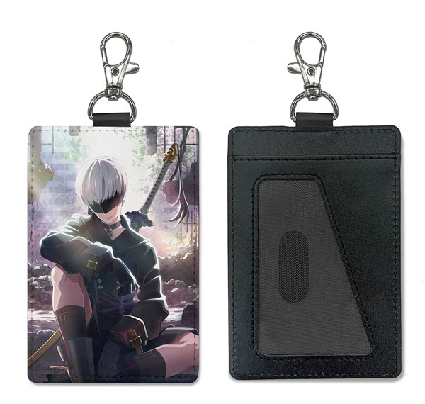 COSPA NieR:Automata Ver1.1a 9S Pass Case (w/Swivel Snap Hook) รูปภาพ 1
