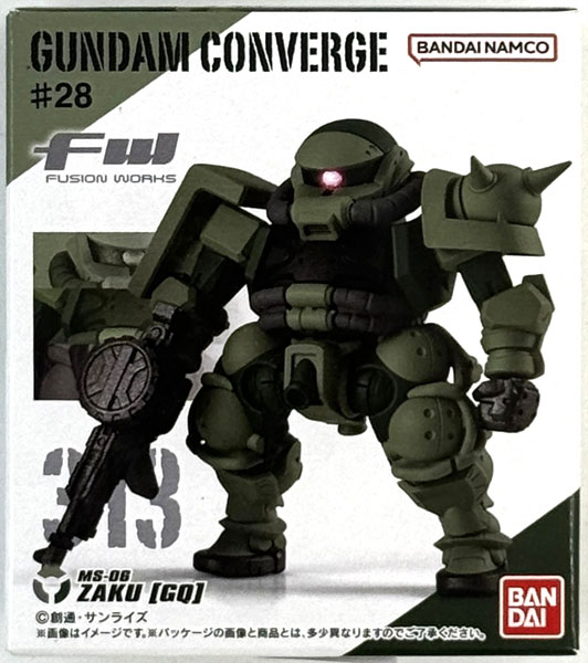 Bandai FW GUNDAM CONVERGE #28 Zaku (GQ) 圖片 1