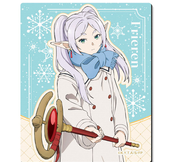 License Agent TV Anime "Frieren: Beyond Journey's End" Rubber Mouse Pad Ver.2 Design 04 (Frieren /D) รูปภาพ 1