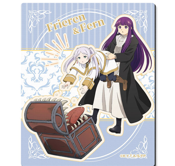 License Agent TV Anime "Frieren: Beyond Journey's End" Rubber Mouse Pad Ver.2 Design 07 (Frieren & Fern) Bild 1
