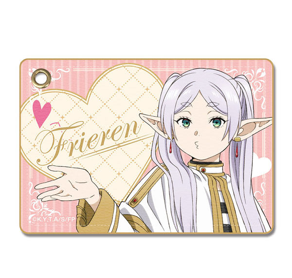 License Agent TV Anime "Frieren: Beyond Journey's End" Leather Pass Case Ver.3 Design 01 (Frieren /A) 图片 1