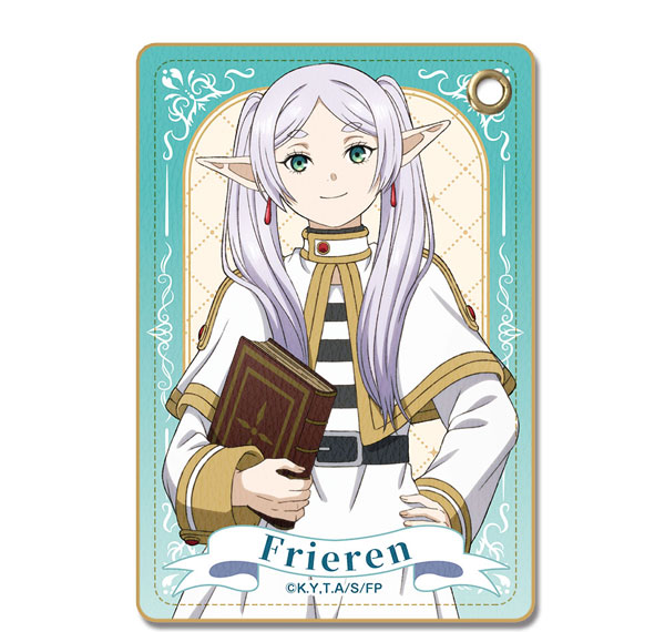 License Agent TV Anime "Frieren: Beyond Journey's End" Leather Pass Case Ver.3 Design 02 (Frieren /B) รูปภาพ 1