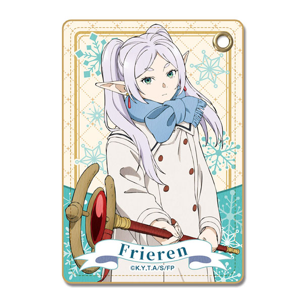 License Agent TV Anime "Frieren: Beyond Journey's End" Leather Pass Case Ver.3 Design 03 (Frieren /C) รูปภาพ 1