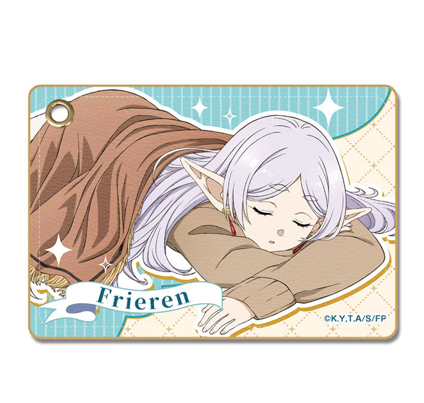 License Agent TV Anime "Frieren: Beyond Journey's End" Leather Pass Case Ver.3 Design 04 (Frieren /D) 图片 1