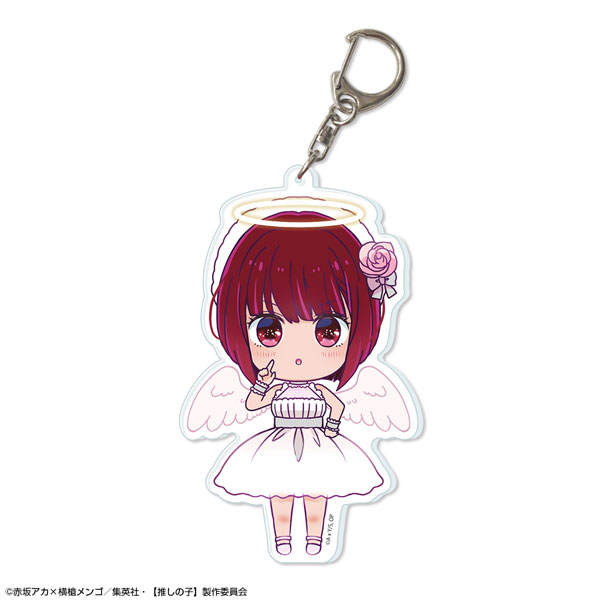 License Agent TV Anime [Oshi no Ko] Big Acrylic Keychain Angel Ver. Design 04 (Kana Arima) gambar 1