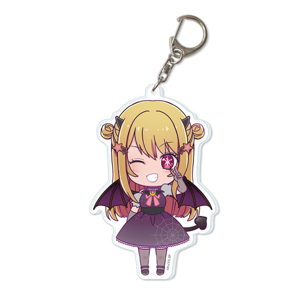 License Agent TV Anime [Oshi no Ko] Big Acrylic Keychain Devil Ver. Design 03 (Ruby) รูปภาพ 1