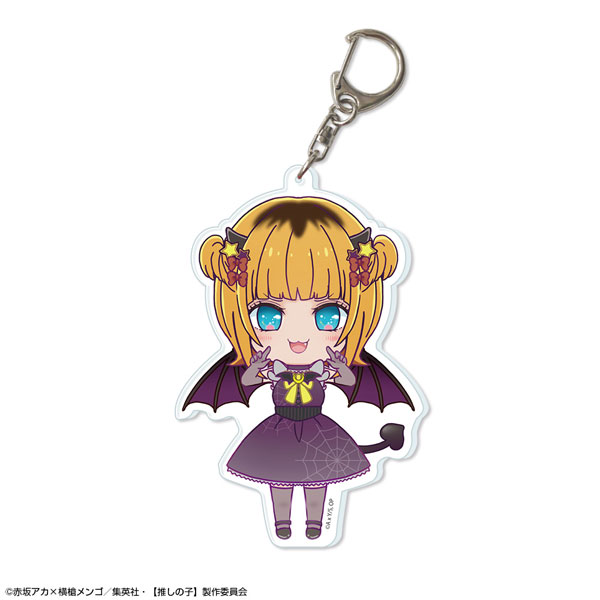 License Agent TV Anime [Oshi no Ko] Big Acrylic Keychain Devil Ver. Design 06 (Mem-Cho)
