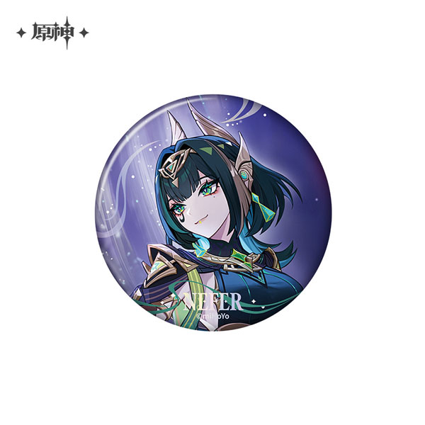 miHoYo Genshin Impact Chara Tin Badge Nefer A Type