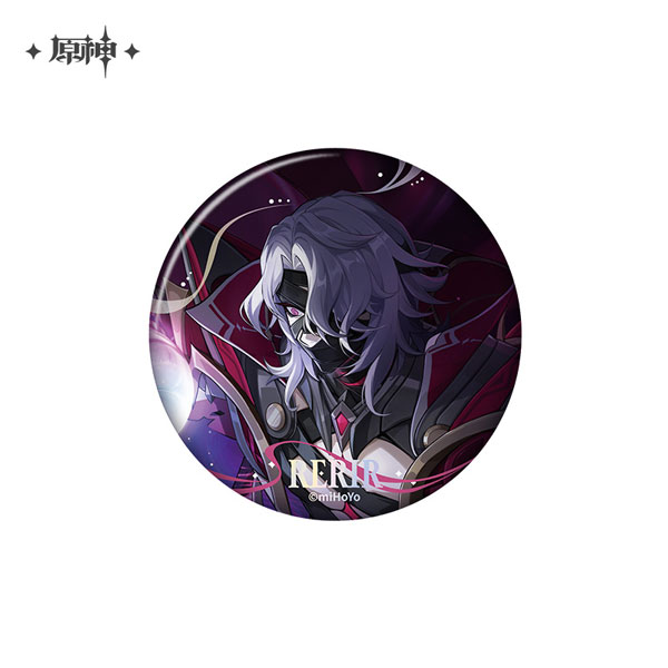 miHoYo Genshin Impact Chara Tin Badge Rerir image 1