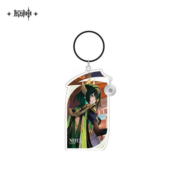 miHoYo Genshin Impact Chara Acrylic Strap Nefer B Type hình ảnh 1