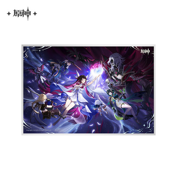 miHoYo Genshin Impact Chara Acrylic Shikishi An Elegy for Faded Moonlight