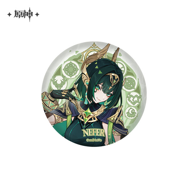 miHoYo Genshin Impact Nod-Krai Series Chara Tin Badge Nefer
