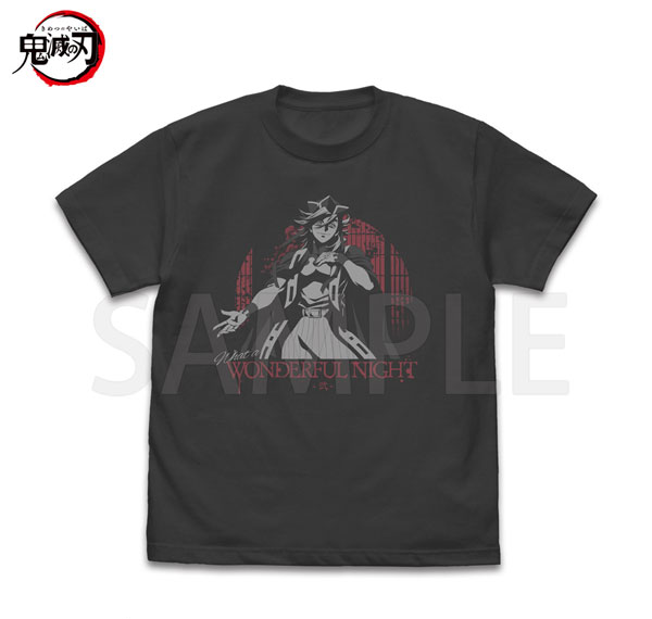 COSPA Anime "Demon Slayer: Kimetsu no Yaiba" Upper Rank Two Doma T-shirt /SUMI-XL รูปภาพ 1