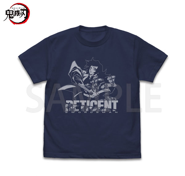 COSPA Anime "Demon Slayer: Kimetsu no Yaiba" Giyu Tomioka Water Breathing T-shirt /INDIGO-L Bild 1