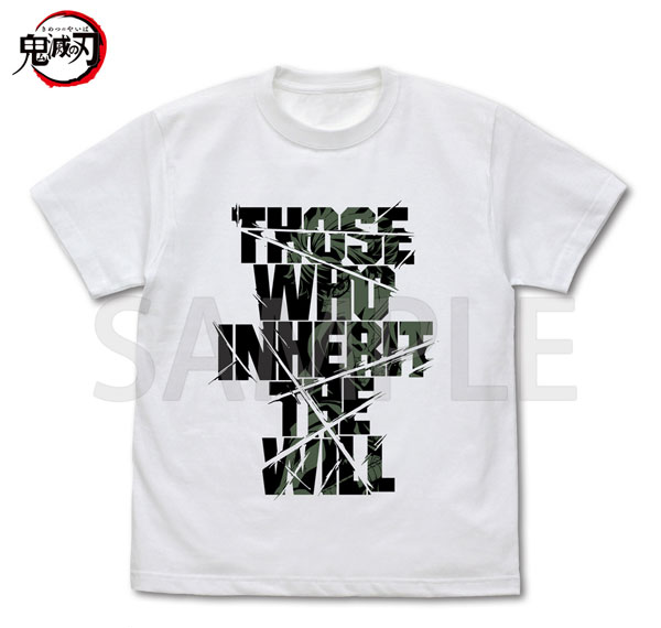 COSPA Anime "Demon Slayer: Kimetsu no Yaiba" Sanemi Shinazugawa Wind Breathing T-shirt /WHITE-L รูปภาพ 1