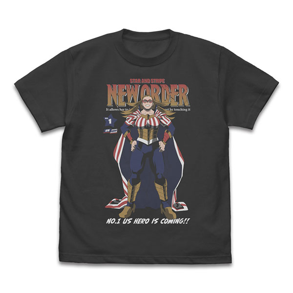 COSPA TV Anime "My Hero Academia" Star and Stripe T-shirt /SUMI-M