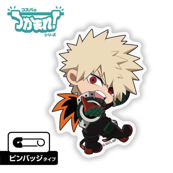 COSPA TV Anime "My Hero Academia" Tsukamare! Katsuki Bakugo (Pin Badge) รูปภาพ 1