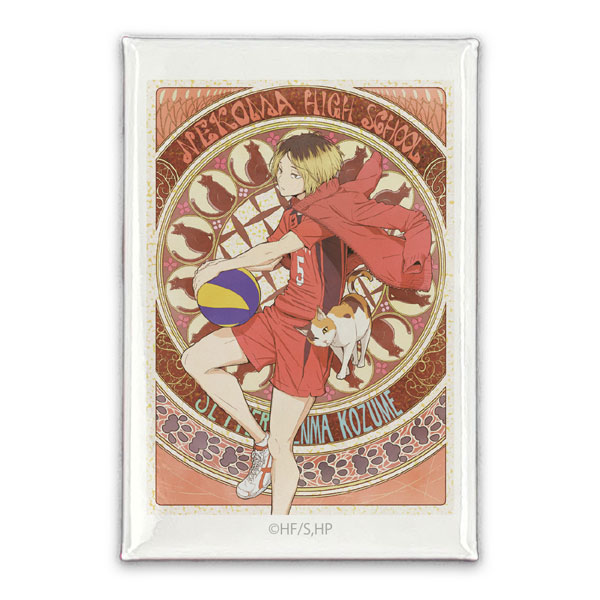 COSPA Haikyuu!! Kenma Kozume Square Tin Badge Fly High Ver.