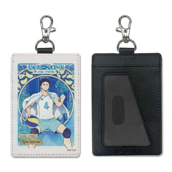 COSPA Haikyuu!! Hajime Iwaizumi Pass Case (w/Swivel Snap Hook) Fly High Ver. Bild 1