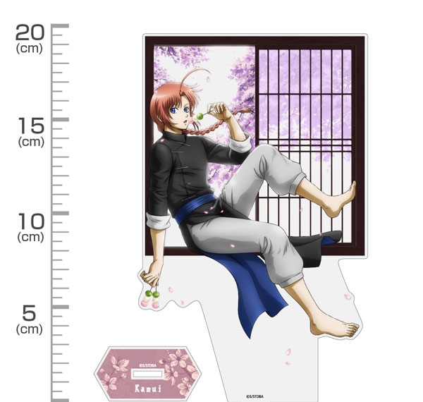 COSPA Gintama New Illustration Kamui Acrylic Stand (Large) Glimpse of Scenery Through a Little Window Ver. รูปภาพ 1