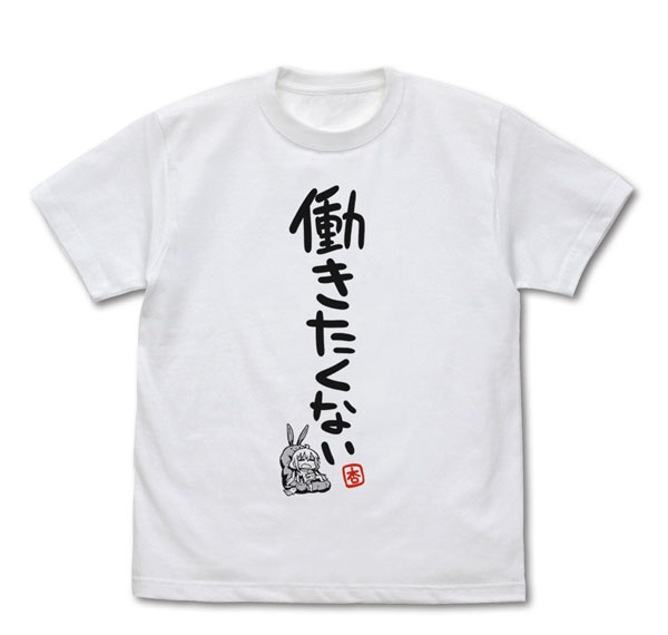 COSPA THE IDOLM@STER Cinderella Girls Anzu Futaba no Hatarakitakunai T-shirt Ver.2.0 /WHITE-M รูปภาพ 1