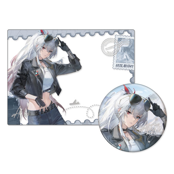 KURO GAMES Punishing: Gray Raven 6th Anniversary Echoes of Elsewhere Badge Transparent Card Set Lucia: Crimson Weave