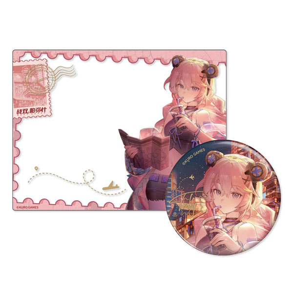 KURO GAMES [Exclusive Sale] Punishing: Gray Raven 6th Anniversary Echoes of Elsewhere Badge Transparent Card Set Teddy Bild 1