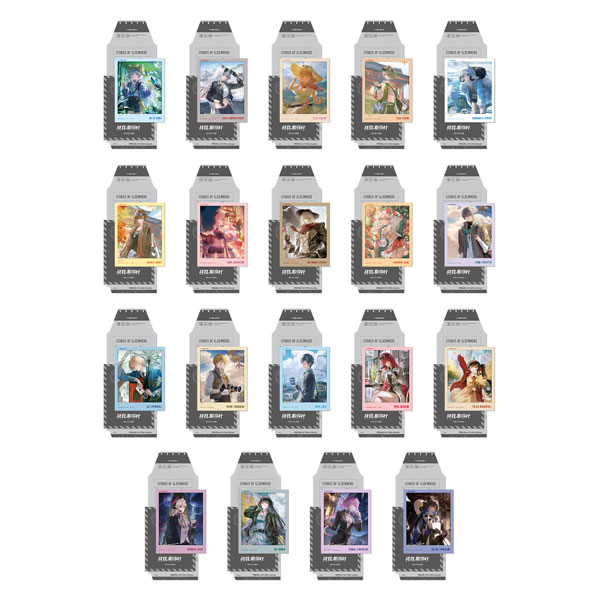 KURO GAMES [Exclusive Sale] Punishing: Gray Raven 6th Anniversary Echoes of Elsewhere Tear-Off Polaroid Box B - Full Set