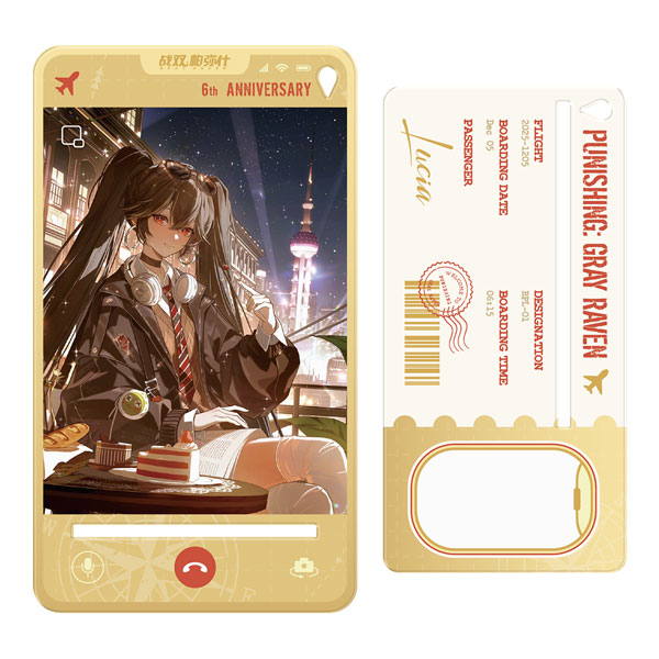 KURO GAMES [Exclusive Sale] Punishing: Gray Raven 6th Anniversary Echoes of Elsewhere Display Standee Lucia