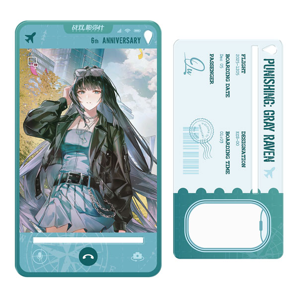 KURO GAMES [Exclusive Sale] Punishing: Gray Raven 6th Anniversary Echoes of Elsewhere Display Standee Qu 图片 1