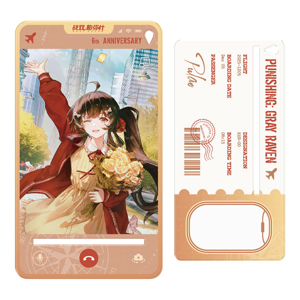 KURO GAMES [Exclusive Sale] Punishing: Gray Raven 6th Anniversary Echoes of Elsewhere Display Standee Pulao