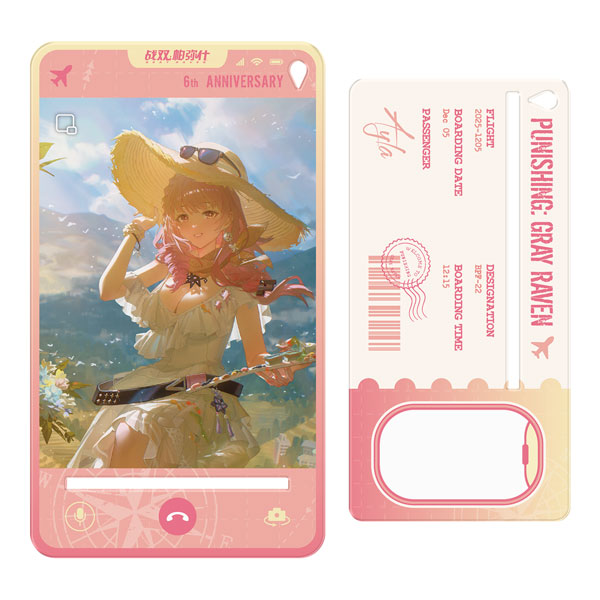 KURO GAMES [Exclusive Sale] Punishing: Gray Raven 6th Anniversary Echoes of Elsewhere Display Standee Ayla Bild 1