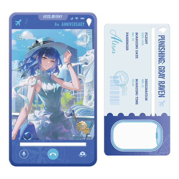 KURO GAMES [Exclusive Sale] Punishing: Gray Raven 6th Anniversary Echoes of Elsewhere Display Standee Alisa Bild 1